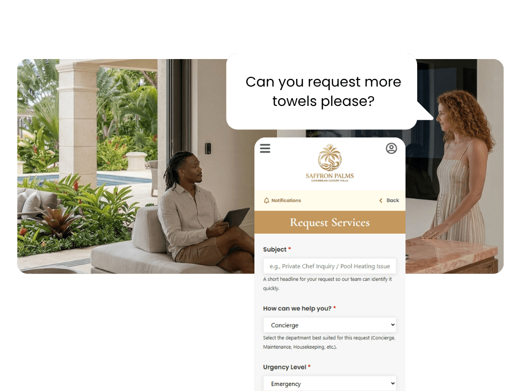 The branded email signature the same record generates